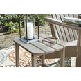 thumbnail image 4 of Signature Design by Ashley Sundown Treasure Patio End Table in Grayish Brown, 4 of 5