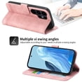 thumbnail image 2 of Funda Tipo Billetera para Samsung Galaxy S26 Ultra Carcasa Abatible con Porta Tarjetas, Bolsillo para Efectivo, Soporte Ajustable, Cierre Magnético y Correa de Muñeca Rosa, 2 of 6