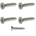 thumbnail image 2 of Fastenere Flat Head Torx Security Sheet Metal Screws - #6 x 1" (25pcs), Tamper Resistant, 18-8 Stainless Steel Screws with High Durability & Corrosion Resistance, T15 Drive 0.70"-0.255", 2 of 3