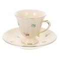 thumbnail image 2 of Ceramic Coffee Cup And Saucer Set For Family Friends Co-workers With Saucer 16X16X9.5Cm Safe Beverage Holder 1 Set, 2 of 4