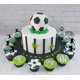 thumbnail image 1 of Fútbol Cupcake Toppers Balón de fútbol Cupcake Toppers Fútbol Cupcake Topper Decoración de pastel deportivo para decoraciones de fiesta de fútbol Fiesta deportiva Deco LingWen 8390605194948, 1 of 1