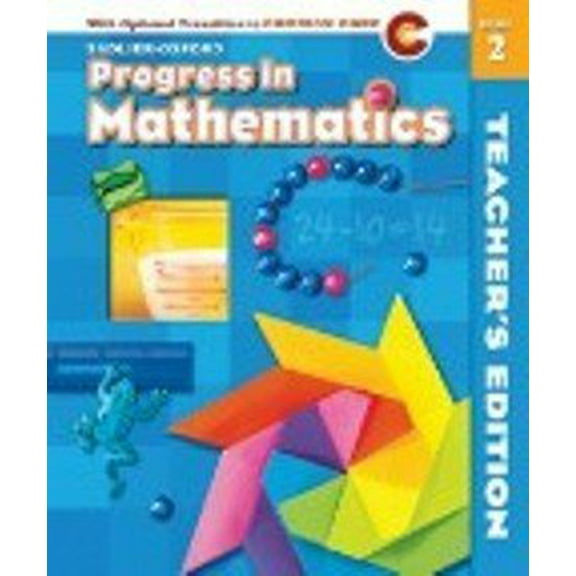 Pre-Owned Sadlier-oxford Progress in Mathematics C Grade 2 Teacher's Edition with Optional Transition to Common Core 2012