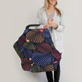 thumbnail image 3 of Haiem Colorful Shells Baby Nursing Cover & Nursing Poncho - Multi Use Cover for Baby Car Seat Canopy, Stroller Cover, 360°Full Privacy Breastfeeding Coverage, 3 of 9