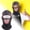A, variant on Breathable Animal Print Cycling Face Mask, Quick-Dry Sweat-Absorbent for Outdoor Skiing and Sun Protection, Multicolor, One Size