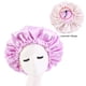 thumbnail image 1 of Gorro de dormir de satén doble ajustable Gorro para el cuidado del cabello Gorro de salón de belleza de color sólido, 1 of 3