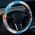 thumbnail image 2 of Corgi 14.5 Inch Printing PVC Leather Car Wheel Cover Auto Accessories Steering Wheel Cover Car Wheel Covers Car Wheel Cover, 2 of 6