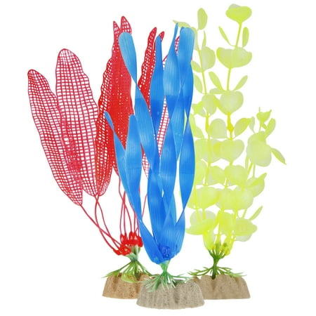 UPC: 0046798292876 | GloFish Plant MD Yellow LG Orange LG Blue