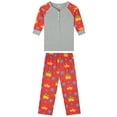 thumbnail image 2 of DARING DIVA Boys' & Girls' Christmas Family Long Sleeve Pajama Sets XS Red, 2 of 4