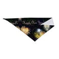 thumbnail image 5 of Firework Happy New Year Puppy Bandana Printing Dog Bib Scarf For Small Medium Large Dogs Cats Pets, 5 of 6