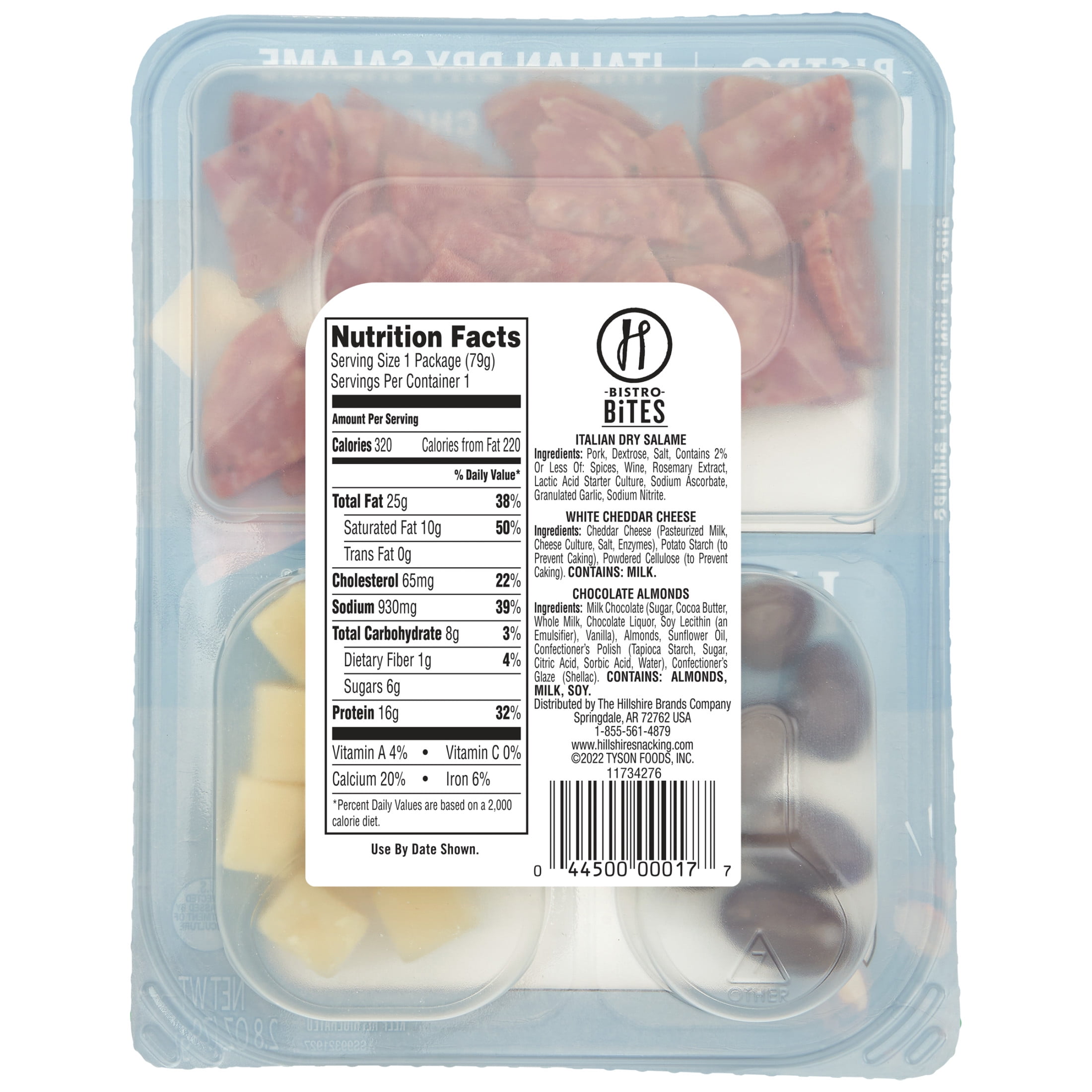 hillshire bistro bites