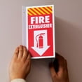 thumbnail image 4 of 3D Fire Extinguisher Sign 3pk - Plastic Pre-Drilled Safety Angle Wall Panel, 4 of 6