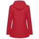 thumbnail image 3 of Pntutb Chaqueta de lluvia sólida para mujer al aire libre de talla grande impermeable con capucha impermeable a prueba de viento Pntutb Pntutb-3667, 3 of 4
