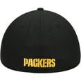 thumbnail image 4 of Men's New Era Black Green Bay Packers Omaha Low Profile 59FIFTY Fitted Hat, 4 of 6