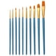 thumbnail image 1 of 10 piezas conjunto de pinceles azules pinceles de pintura de arte profesional pelo de nylon mango de MABOTO Cepillo de pintura, 1 of 7
