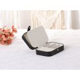 thumbnail image 5 of REGALWOVEN Travel Accessory Box, Small PU Leather Accessory Organizer Case Storage Display Holder for Women Gifts Black, 5 of 7