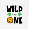 thumbnail image 4 of Inktastic Wild and One Cute Lion Birthday Boys or Girls Baby Bodysuit, 4 of 5