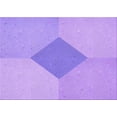 thumbnail image 1 of Ahgly Company Indoor Rectangle Patterned Tyrian Purple Area Rugs, 2' x 5', 1 of 6