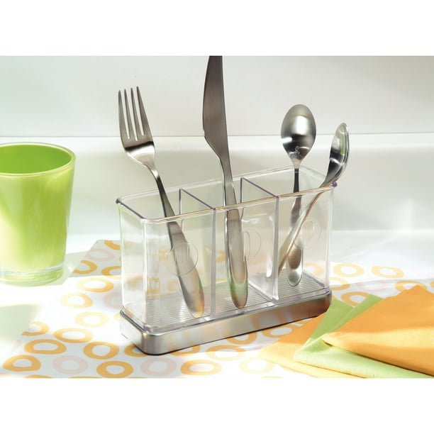 InterDesign Forma Utensil, Spatula, Silverware Holder for Kitchen