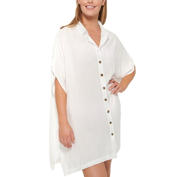Dotti Womens Royal Belize Shirt Dress Cover-Up Style-DTRBC101 Swimsuit