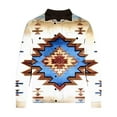 thumbnail image 2 of BiZtdJrK Big and Tall Aztec Jacket for Men Vintage Print Cowboy Winter Warm Jackets Western Aztec Fleece Lined Zipper Coats Winter Savings Sky Blue XXXL, 2 of 5