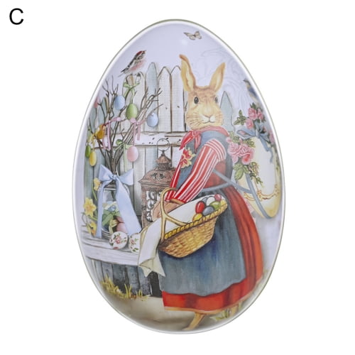 NESTLER Germany 7” Cardboard EASTER EGG Baby CHICK Colored Cracked Egg & Flowers 