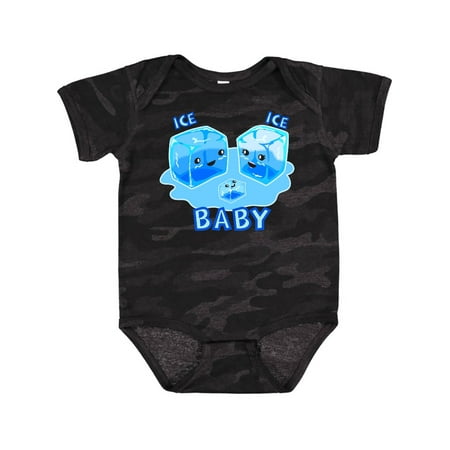 

Inktastic Ice Ice Baby Gift Baby Boy or Baby Girl Bodysuit