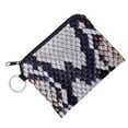 thumbnail image 2 of Qarigey Monedero Chang impermeable con patrón de serpentina, estilo bohemio, monederos, capa interior gruesa, billetera pequeña, accesorio para mujer, Carteras lqb3026 Qarigey AP009665-03B, 2 of 6