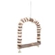thumbnail image 3 of Columpio De Madera Para Perca, Juguete Colgante Para Columpio De Loro Para Cockuses Para Loros Para Periquitos Pequeños, 3 of 7