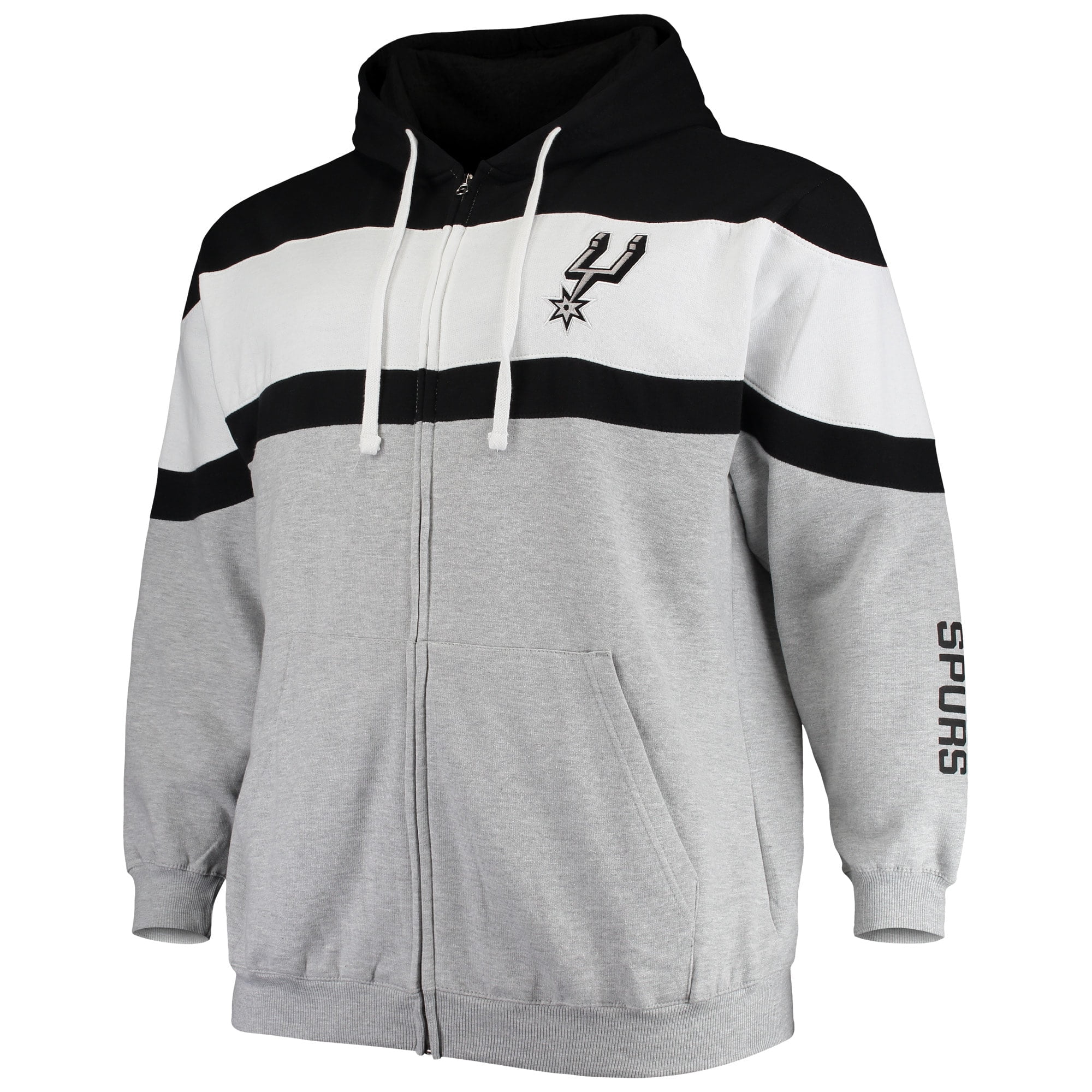 heather logo big hoodie