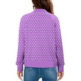 thumbnail image 2 of ZUKMRJPC Womens Bomber Jacket Full Zip Up Fashion Print Casual Cropped Jackets Lightweight Trendy Outerwear Coat with Pockets, 2 of 5