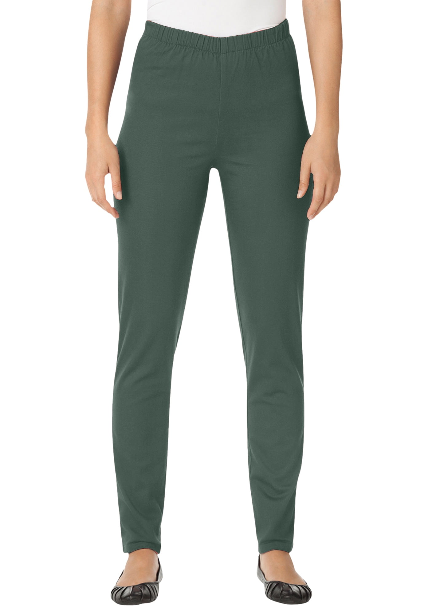 khaki green jeggings