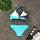 thumbnail image 5 of Moda mujer sexy traje de baño patchwork bikini split traje de baño Fridja  nalpqowj51873, 5 of 6
