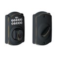 thumbnail image 1 of Schlage BE365VCAM716 Camelot Keypad Deadbolt, Aged Bronze, 1 of 5