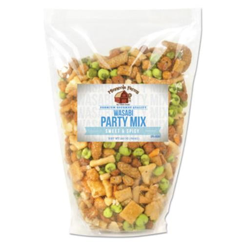 Office Snax Sweet spicy Wasabi Party Mix Resealable Box Sweet, Spicy Bag 1.37 Lb 1 Bag... by Office Snax