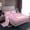 Pink L, variant on Homewish Kawaii Princess Style Twin Sheet Sets for Teen, Kawaii Initial L Letter Twin Fitted Sheet, Pink Stripes Line Flat Sheet, Luxury Bedroom Decor, 3-Piece