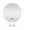 Beige, variant on Magnifying Mirror with Light 6" 3 Color Dimmable for Makeup and Grooming Portable and Multifunctional