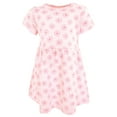 thumbnail image 4 of Hudson Baby Infant and Toddler Girls Cotton Dresses, Pink Purple Pretty Floral, 6-9 Months, 4 of 4