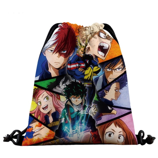 Mochila con cordón My Heros Academias Anime 39x32cm