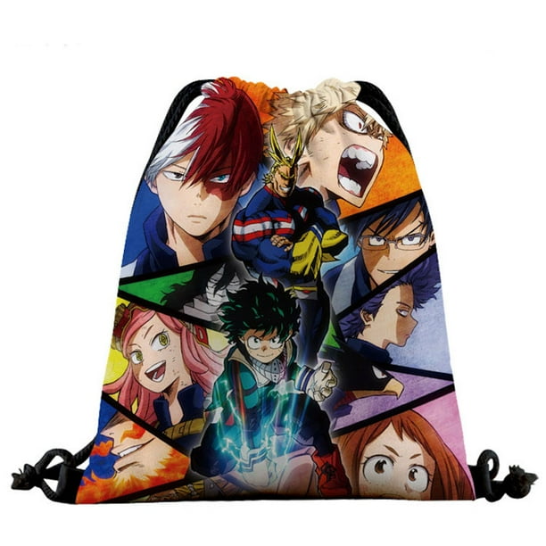 Mochila con cordón My Heros Academias Anime 39x32cm