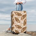 thumbnail image 5 of Cauagu Colorful Vintage Corn Print Travel Luggage Cover,Travel Dust-proof Suitcase Cover Softside Suitcase Protector for 18-32inch,Not Included Suitcase, 5 of 8