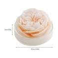 thumbnail image 3 of Candles Promotion Sale! Rose Flower Shaped Scented Candle Handmade Aroma Soy Wax Decorative Candle Table Photo Prop Birthday Gift Prefect for Meditation Stress Boosting Bath Yoga Mother's Day, 3 of 6