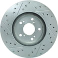 thumbnail image 2 of StopTech Select Sport 99-08 Acura TL (STD Caliper) / 01-03 CL Slotted and Drilled Left Front Rotor Fits select: 2008-2012 HONDA ACCORD EXL, 2003-2008 HONDA PILOT, 2 of 5