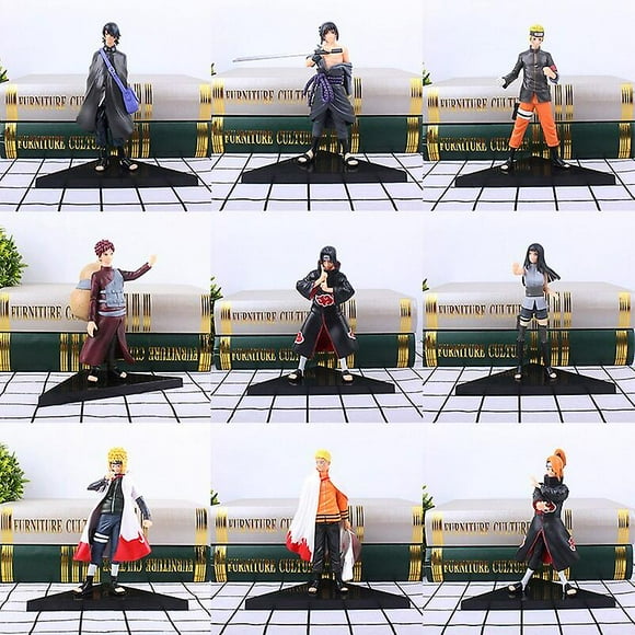 11 Styles Naruto Figure Hyuga Hinata Deidara Uzumaki Uchiha Itachi Sasuke Namikaze Minato Gaara Hatake Kakashi Action Figure Toy