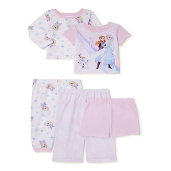Frozen 2 Baby & Toddler Girl Pajama Set, 5-Piece, Sizes 12M-5T