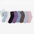 thumbnail image 4 of Chaussettes d'Hiver Chaudes et Confortables en Polaire Corail pour Femmes Douces et Moelleuses 8 Paires, 4 of 4