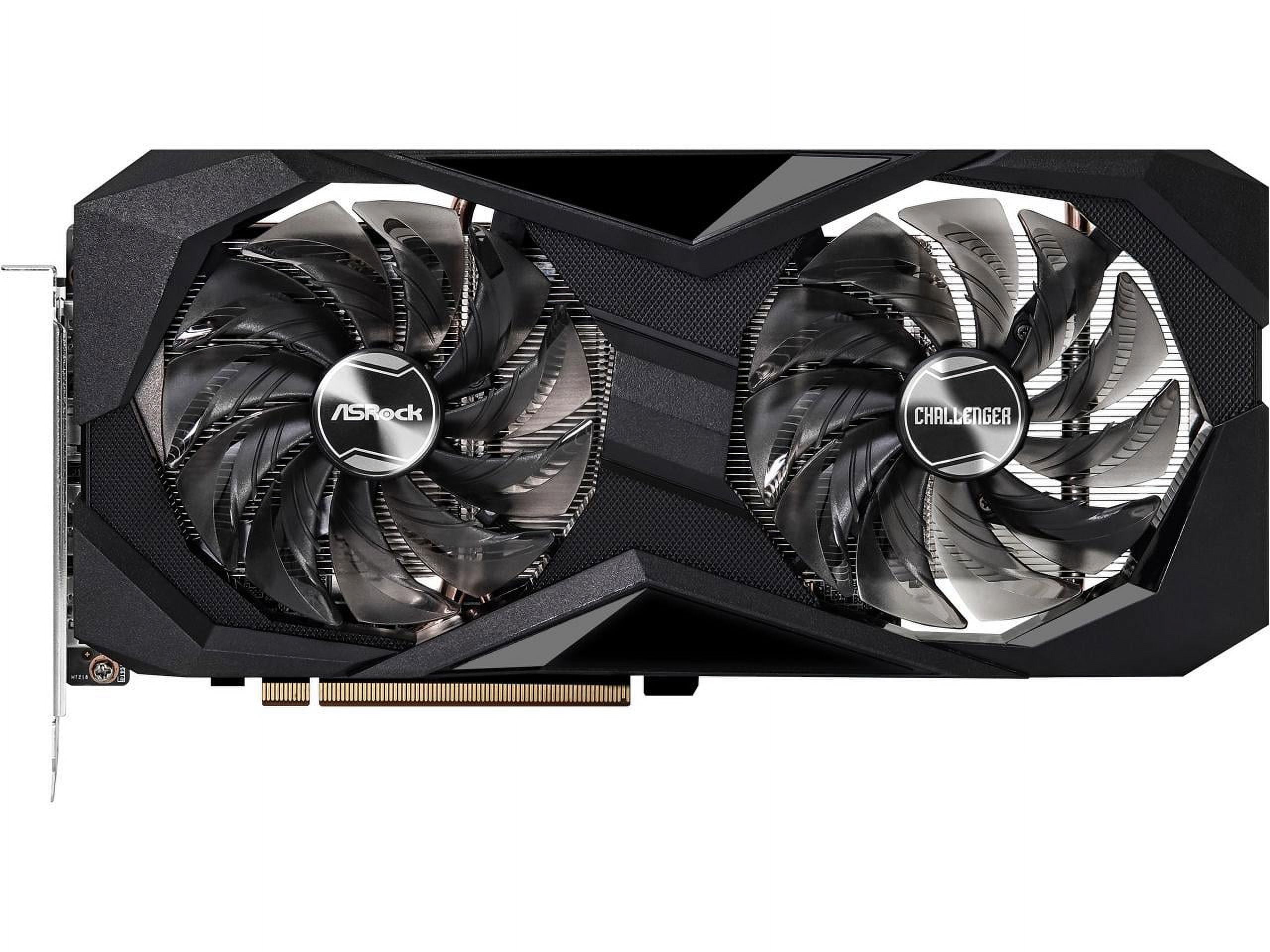 ASRock Challenger D Radeon RX 6600 XT 8GB GDDR6 PCI Express 4.0 Video Card RX6600XT CLD 8GO
