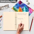 thumbnail image 5 of Colorful Feathers Notebooks 1-subject Journal 60 Sheets A5 College Ruled Paper Detachable Ring 8.3"x5.7", 5 of 8