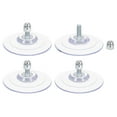 thumbnail image 1 of Uxcell 4 Paquetes de Ventosas para Vidrio 85mm/3.3" Diámetro Almohadillas de Succión con Tornillo M8 x 23mm, 1 of 1