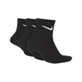 thumbnail image 3 of Calcetines deportivos unisex ligeros originales Nike para hombre y mujer, 3 pares, informales, transpirables, de tubo corto, negros, tallas SML XL SX7677, 3 of 4