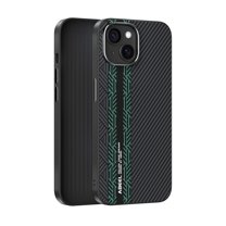 Slim Magnetic Case for iPhone 14 Carbon Fiber Pattern Back Cover,Ultra Thin Shockproof Anti-fall Case with Mnimalist Design and Scratch Resistant Compatible with iPhone 14,B